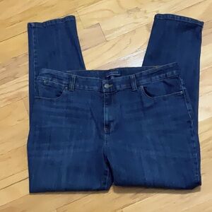 Talbots Straight Leg , 5 Pocket Jeans. Blue .Sz 16W